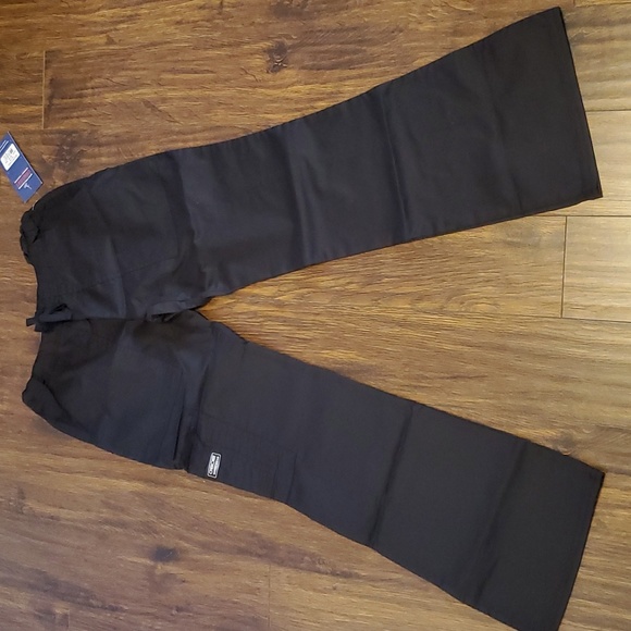 Cherokee Workwear Scrub pants xxs petite black - Picture 1 of 3